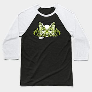 Skull Snake Baseball T-Shirt